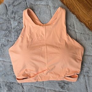 Athleta Orange Cropped Tank Top, Womens Plus Size 2X, Great Condition